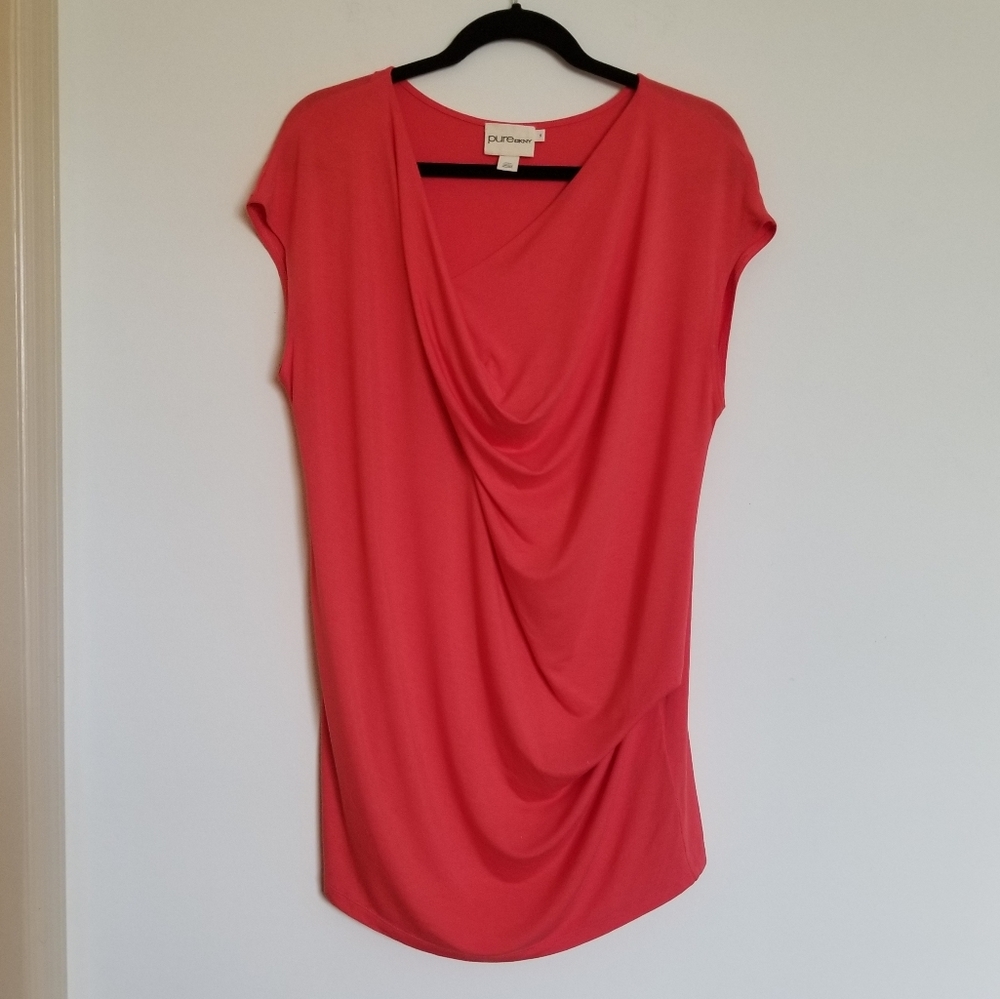Pure DKNY Salmon Tunic